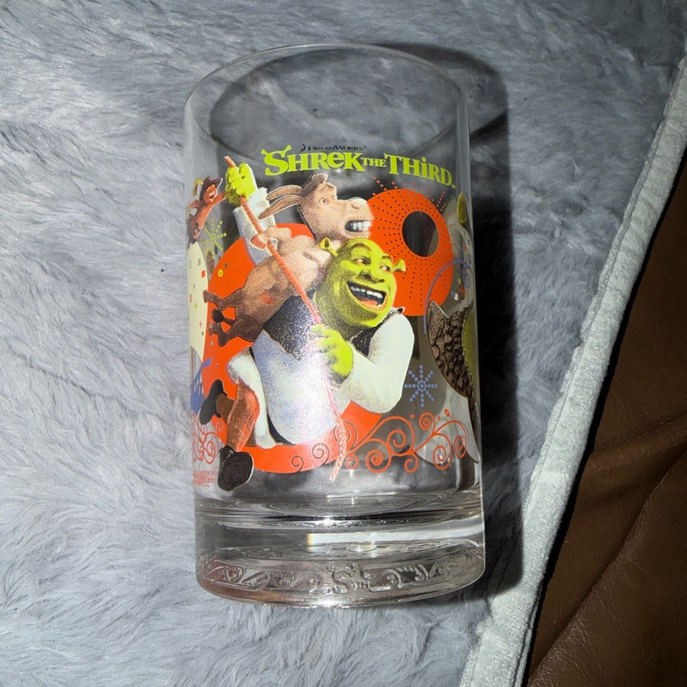 Shrek the Third Glass Tumbler set (2 cups)